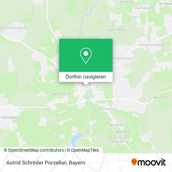 Astrid Schröder Porzellan Karte
