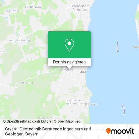 Crystal Geotechnik Beratende Ingenieure und Geologen Karte