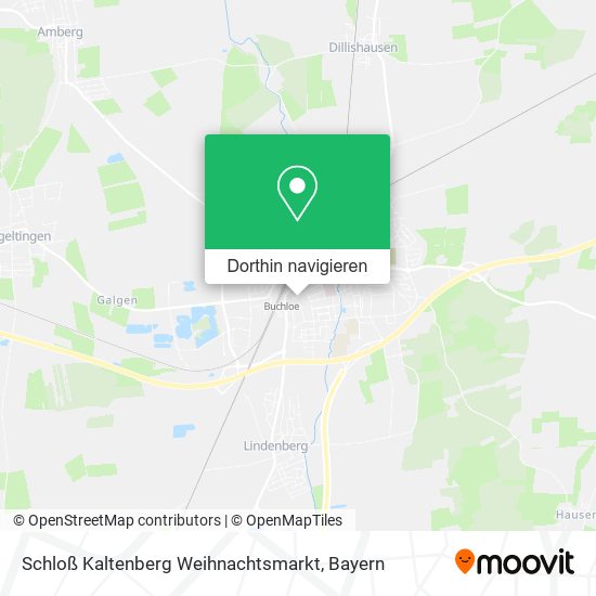 Schloß Kaltenberg Weihnachtsmarkt Karte
