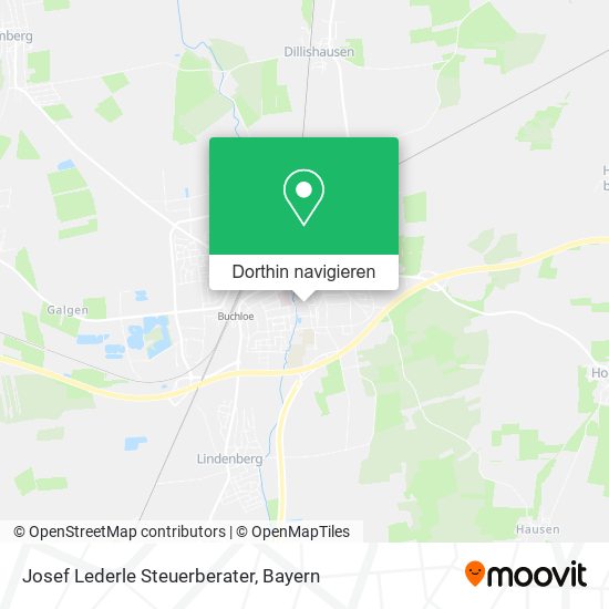 Josef Lederle Steuerberater Karte