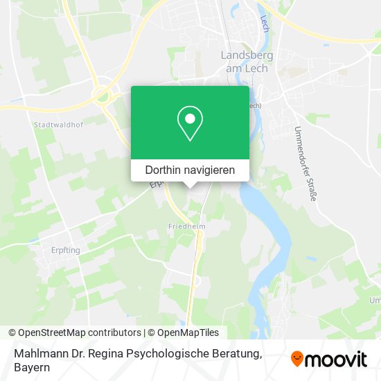 Mahlmann Dr. Regina Psychologische Beratung Karte