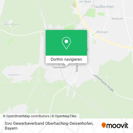 Gvo Gewerbeverband Oberhaching-Deisenhofen Karte