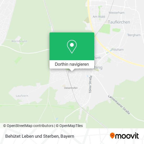 Behütet Leben und Sterben Karte