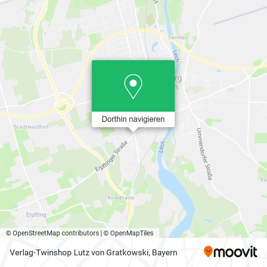 Verlag-Twinshop Lutz von Gratkowski Karte