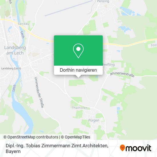 Dipl.-Ing. Tobias Zimmermann Zimt.Architekten Karte
