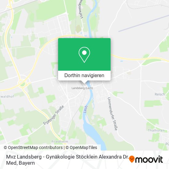 Mvz Landsberg - Gynäkologie Stöcklein Alexandra Dr. Med Karte