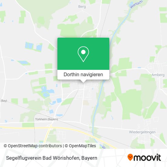 Segelflugverein Bad Wörishofen Karte