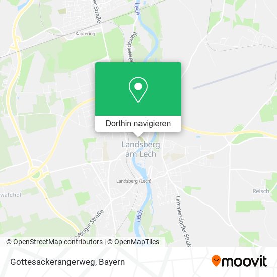 Gottesackerangerweg Karte