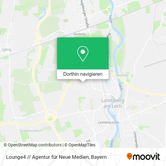 Lounge4 // Agentur für Neue Medien Karte