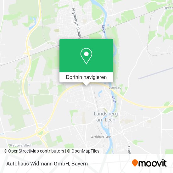 Autohaus Widmann GmbH Karte