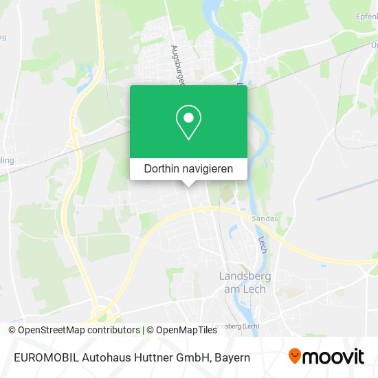 EUROMOBIL Autohaus Huttner GmbH Karte