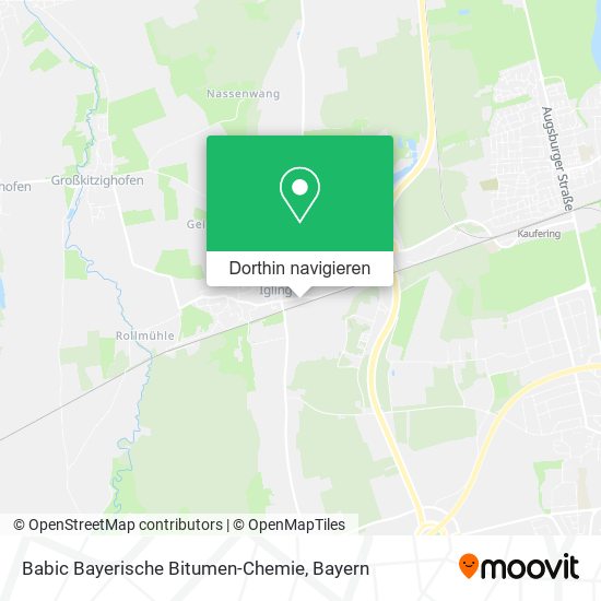 Babic Bayerische Bitumen-Chemie Karte