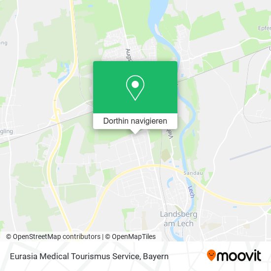 Eurasia Medical Tourismus Service Karte