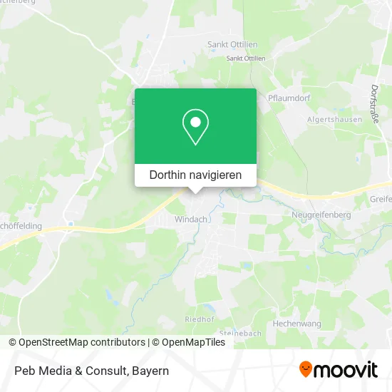 Peb Media & Consult Karte