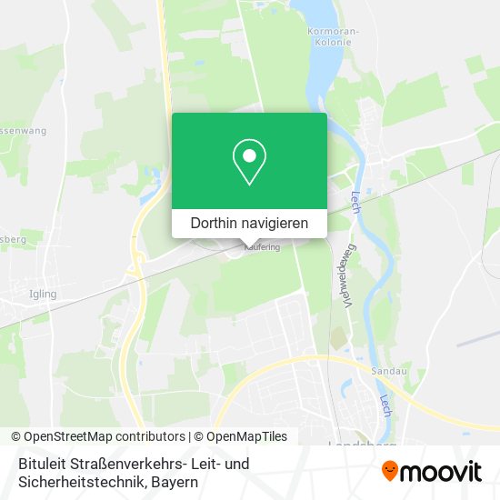 Bituleit Straßenverkehrs- Leit- und Sicherheitstechnik Karte