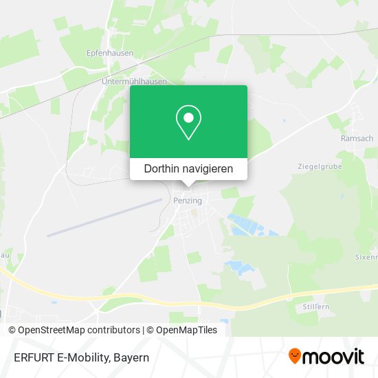 ERFURT E-Mobility Karte