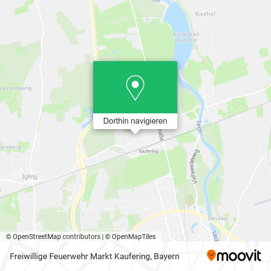 Freiwillige Feuerwehr Markt Kaufering Karte