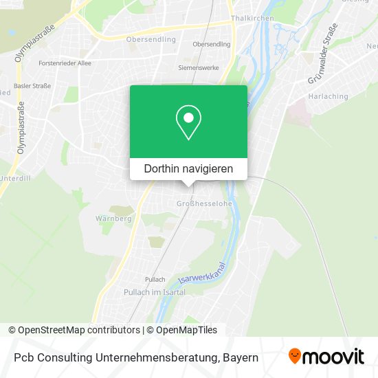 Pcb Consulting Unternehmensberatung Karte