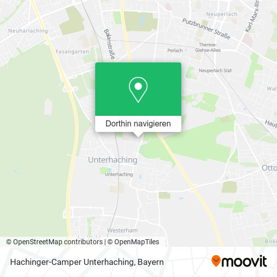 Hachinger-Camper Unterhaching Karte