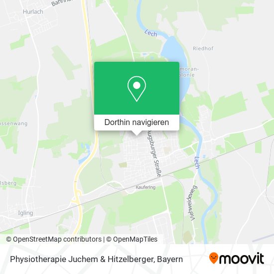 Physiotherapie Juchem & Hitzelberger Karte