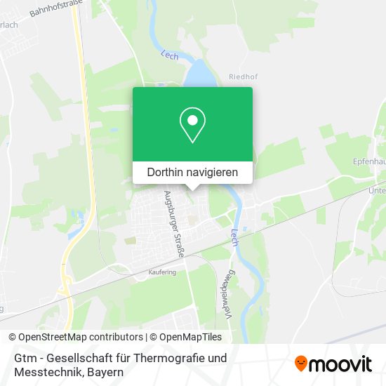 Gtm - Gesellschaft für Thermografie und Messtechnik Karte