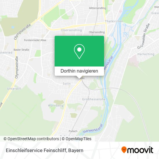 Einschleifservice Feinschliff Karte