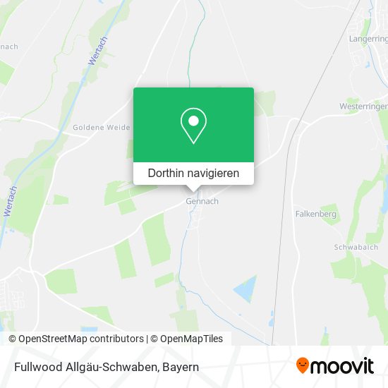 Fullwood Allgäu-Schwaben Karte
