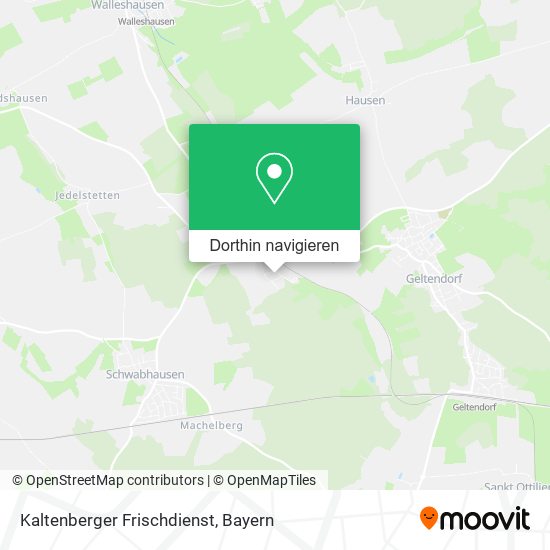 Kaltenberger Frischdienst Karte