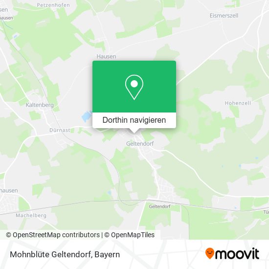 Mohnblüte Geltendorf Karte