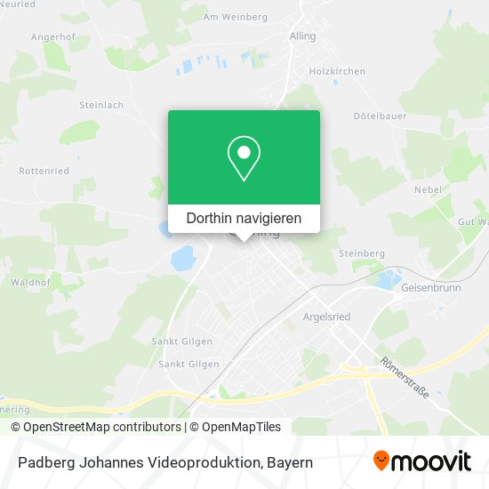 Padberg Johannes Videoproduktion Karte