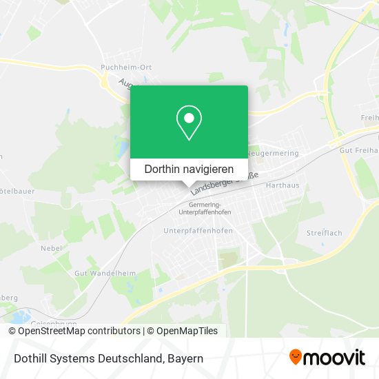 Dothill Systems Deutschland Karte