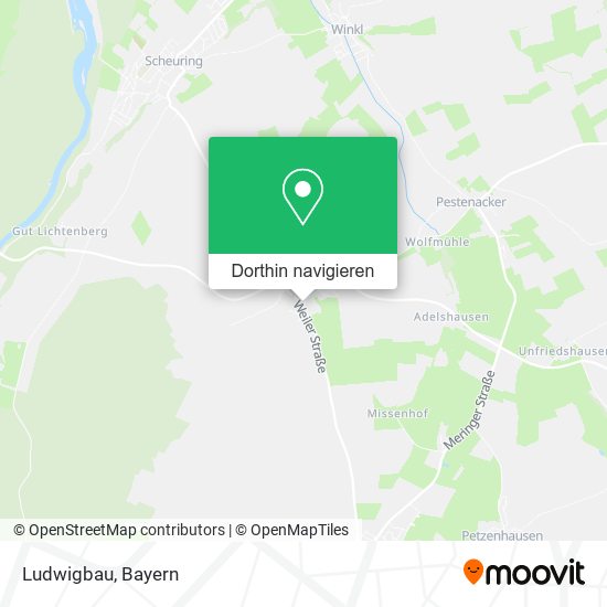 Ludwigbau Karte