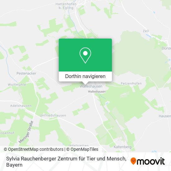 Sylvia Rauchenberger Zentrum für Tier und Mensch Karte