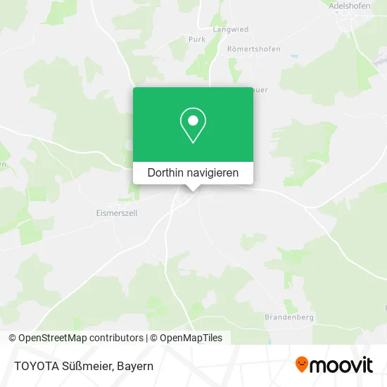 TOYOTA Süßmeier Karte