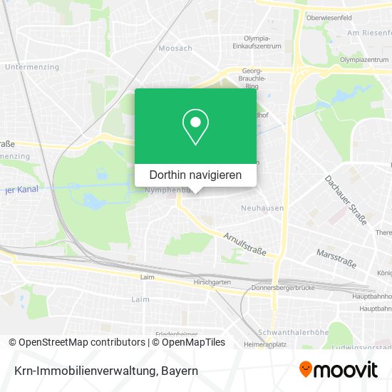 Krn-Immobilienverwaltung Karte