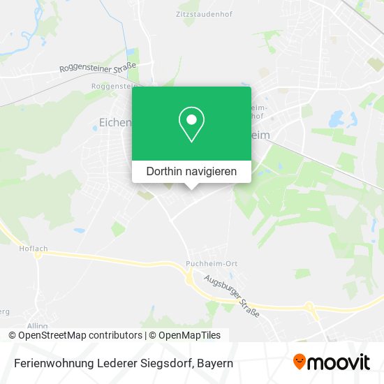 Ferienwohnung Lederer Siegsdorf Karte