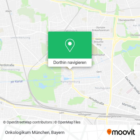 Onkologikum München Karte