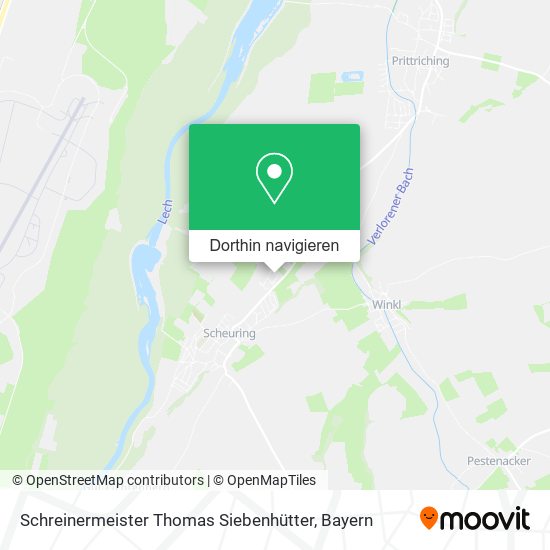 Schreinermeister Thomas Siebenhütter Karte