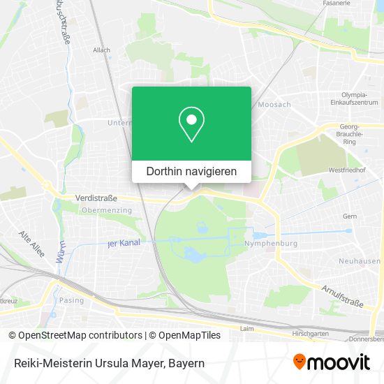 Reiki-Meisterin Ursula Mayer Karte