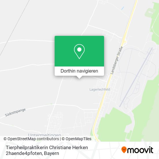 Tierpheilpraktikerin Christiane Herken 2haende4pfoten Karte