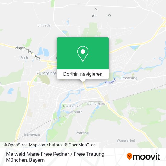 Maiwald Marie Freie Redner / Freie Trauung München Karte