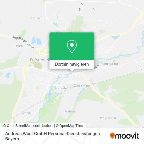 Andreas Wust GmbH Personal-Dienstleistungen Karte