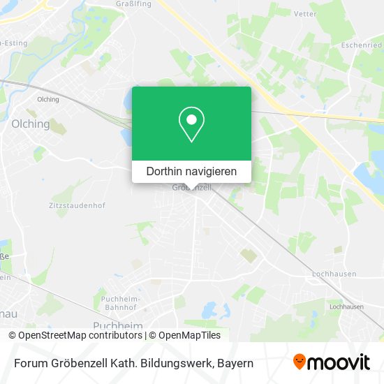 Forum Gröbenzell Kath. Bildungswerk Karte