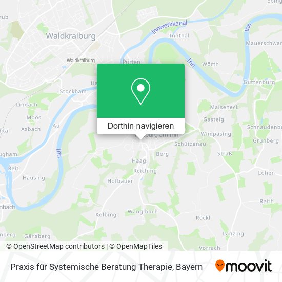 Praxis für Systemische Beratung Therapie Karte