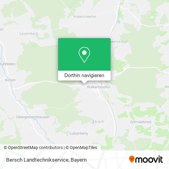 Bersch Landtechnikservice Karte