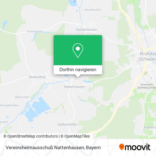 Vereinsheimausschuß Nattenhausen Karte