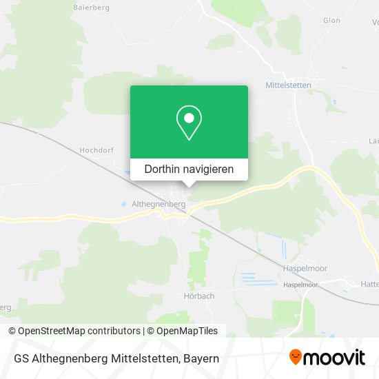 GS Althegnenberg Mittelstetten Karte