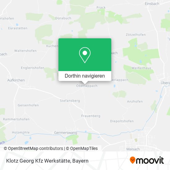 Klotz Georg Kfz Werkstätte Karte