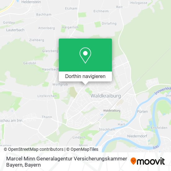 Marcel Minn Generalagentur Versicherungskammer Bayern Karte