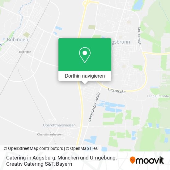 Catering in Augsburg, München und Umgebung: Creativ Catering S&T Karte